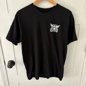 Gas Monkey Garage Black White Tee. Size Large.